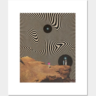 Desert lights Posters and Art